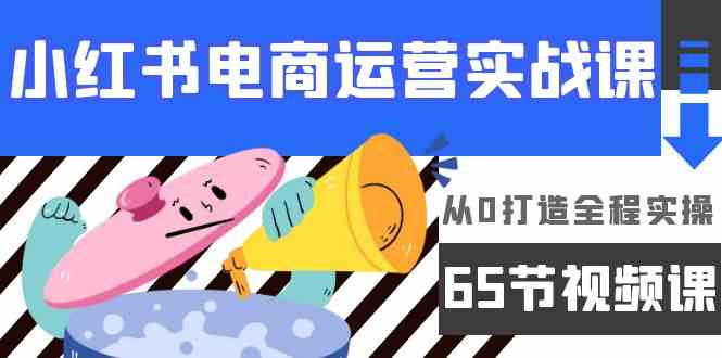 （9724期）小红书电商运营实战课，​从0打造全程实操（65节视频课）-沐涵网络科技