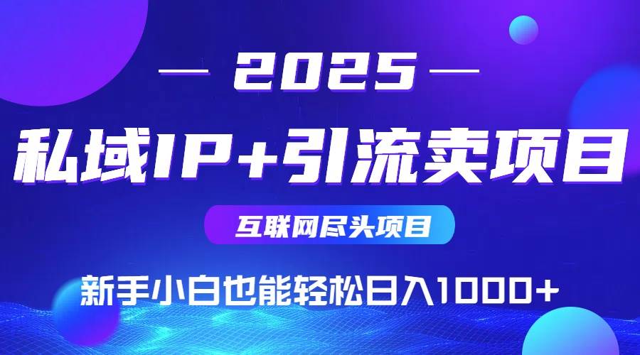 （14613期）私域IP+卖项目，普通人小白也能轻松实现日入1000+-沐涵网络科技