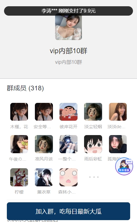 付费进群PLUS版源码【不是泛滥的版本】-沐涵网络科技