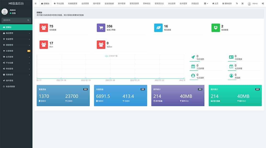 图片[3]-最新PHP盲盒商城系统源码 | ThinkPHP框架 | 支持晒图、免签支付、短信验证、在线回收-沐涵网络科技