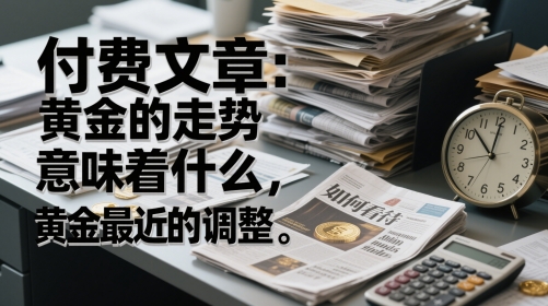 付费文章：黄金的走势意味着什么，如何看待黄金最近的调整-沐涵网络科技