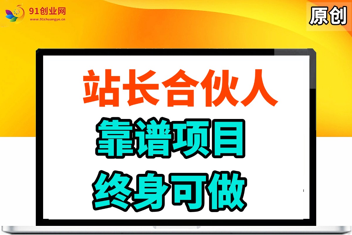 （14633期）站长合伙人，入门级运营教程，靠谱项目，终身可做，超低成本创业，终身利润。-沐涵网络科技