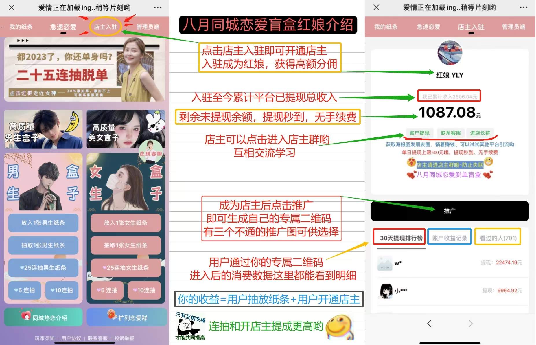 2025全新交友盲盒+付费进群二合一源码包含全套源码+教程-沐涵网络科技