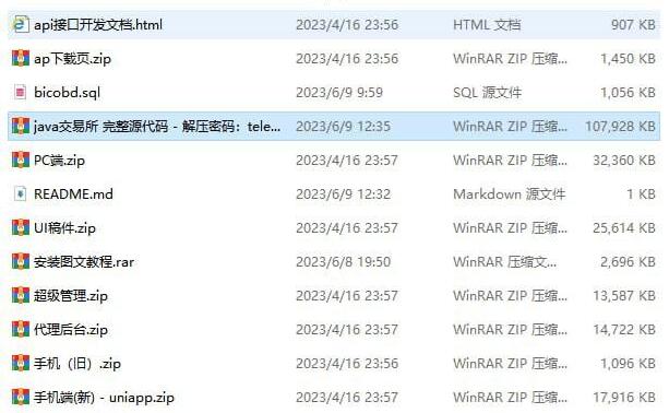 Java + Uniapp交易所完整源码，附详细搭建教程-沐涵网络科技